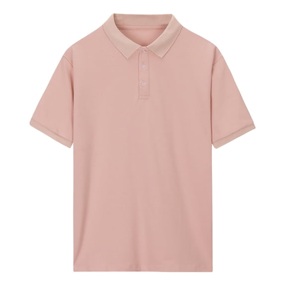 Qudderr Kids Baby Pullover T-Shirt Short Sleeve Tops for Boys Girls Lapel Summer Tees Juniors Solid Colour Golf Shirt for 3-15T