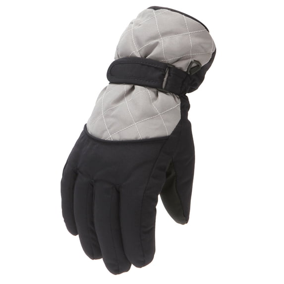 Qudderr Kids Winter Warm Ski Gloves Outdoor Cycling Sports Gloves for Boys Girls Cold Windproof Waterproof Gloves 6-16T