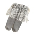 thumbnail image 1 of Qudderr Toddler Baby Girls Knee High Socks Cotton Knit over Calf Dance Socks 3-12 Years Girls Tassel High Socks for Kids, 1 of 7