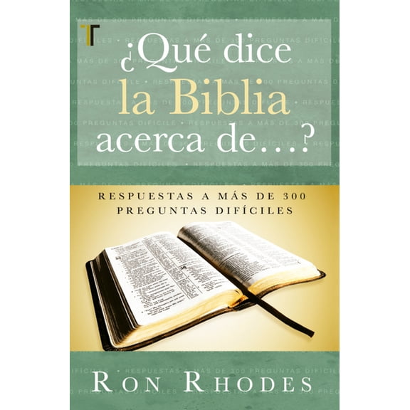 Qu Dice La Biblia Acerca De...?, (Paperback)