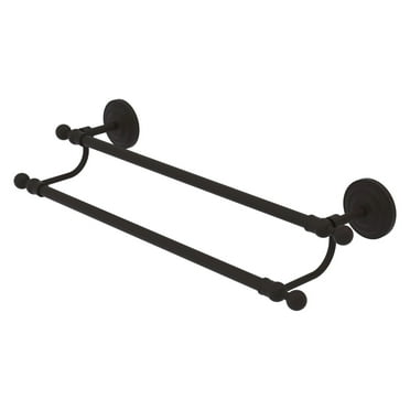 Que New Collection 18-in Double Towel Bar in Oil Rubbed Bronze