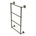 thumbnail image 1 of Que New Collection 4 Tier Ladder Towel Bar with Grooved Accents - Antique Brass / 24 Inch, 1 of 11
