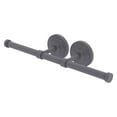 thumbnail image 1 of Que New Collection Double Roll Toilet Tissue Holder - Matte Gray, 1 of 7