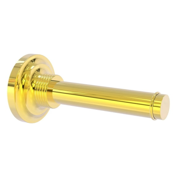 Que New Collection Horizontal Reserve Roll Toilet Paper Holder - Polished Brass