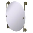 thumbnail image 1 of Que New Collection Oval Frameless Rail Mounted Mirror, 1 of 2