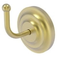 thumbnail image 1 of Que New Collection Robe Hook in Satin Brass, 1 of 2