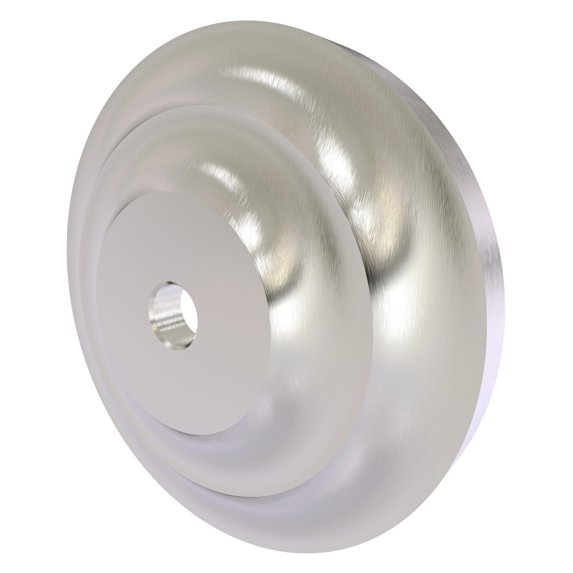Que New Collection Shower Curtain Rod Brackets in Satin Nickel