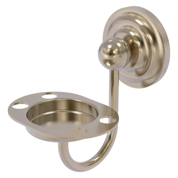 Que New Collection Tumbler and Toothbrush Holder in Antique Pewter