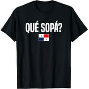 Que Sopa Panamanian Slang Panama Flag T-Shirt