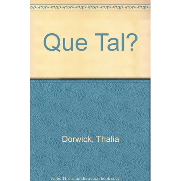 Pre-Owned Que Tal? Hardcover