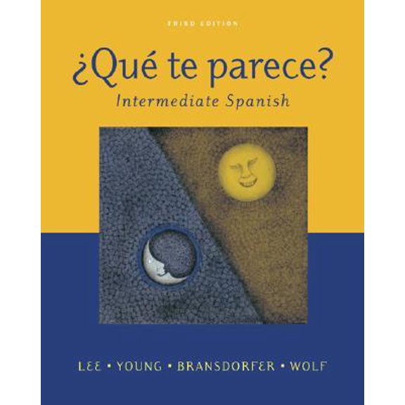 Pre-Owned qu? Te Parece? Intermediate Spanish Student Edition with Online Learning Center Bind- In Card (Paperback) 0072972106 9780072972108