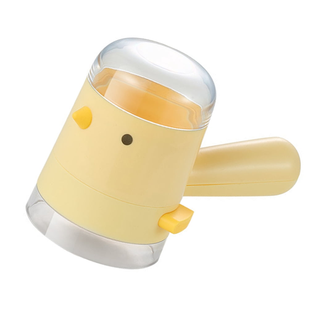 QueMer Funny Chick Quantitative Salt Container Bottle Push Type Pepper ...