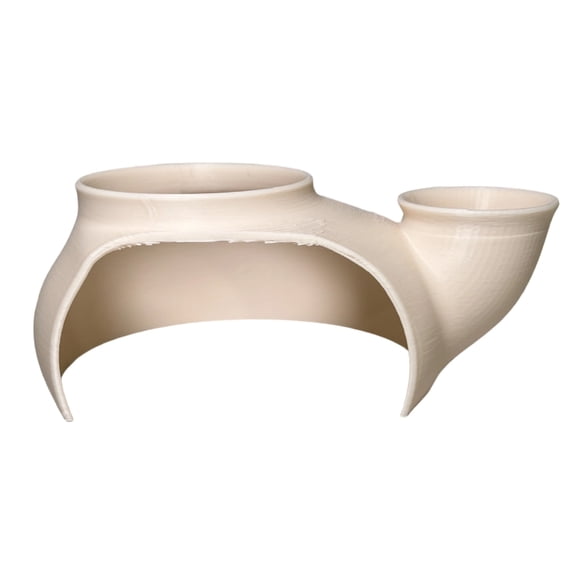 QueMer Natural Pots Shape Shelter Cave House Aquarium Decoration Safe Hideouts for Fish Shrimp