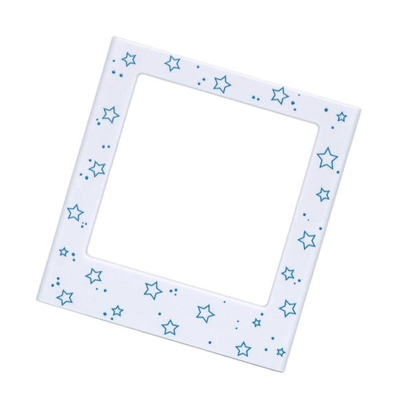 QueMer Perfect Square Photo Frame With Multiple Pattern For Birthdays Holidays Thoughtful Present For Loved