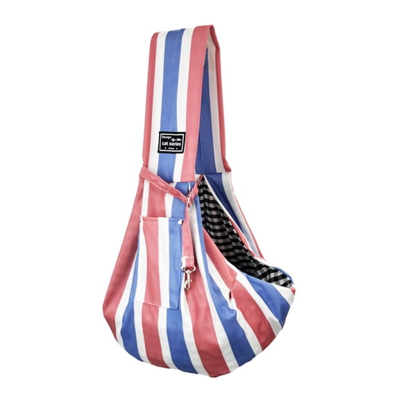QueMer Spacious Pet Breathable Component Adjustable Shoulder 3 Color Construction Small Dogs On