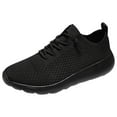 thumbnail image 1 of Quealent Adult Men Fashion Sneakers Mens Air 1 Low Sneaker and Men Sports Shoes Fashion New Pattern Simple Solid Color Couple Style Sneaker Shoes Men Black 11.5, 1 of 5
