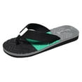 thumbnail image 1 of Quealent Adult Men Shoes Reefs Mens Flip Flops 13 Men Classical Comfortable Flip Flop Fashion Sandals Slide Sandals Flip Flops for Men Size 8 Black 8, 1 of 5