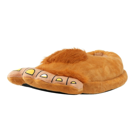 Quealent Adult Women Shoes Pig Slippers for Women Women and Men Cute Cartoon Design Novelty House Slippers with Arch Support for Women Moccasins Brown One Size