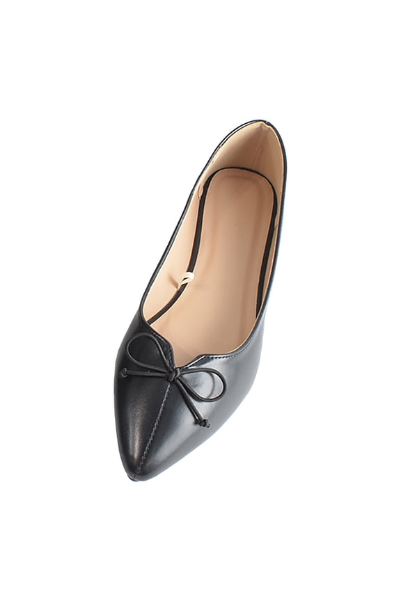 Adult Women Shoes Casual Dress Shoes for Women Low Heel Spring and Summer Women's Shoes 2023 New Womens Casual Work Shoes Black 8.5