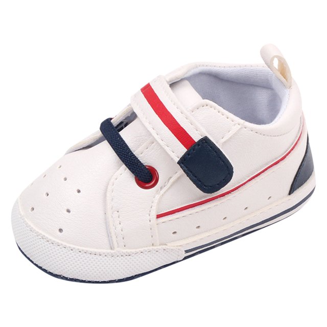 Quealent Baby Boys Girls Leather Sneakers Toddler AntiSlip Rubber Sole