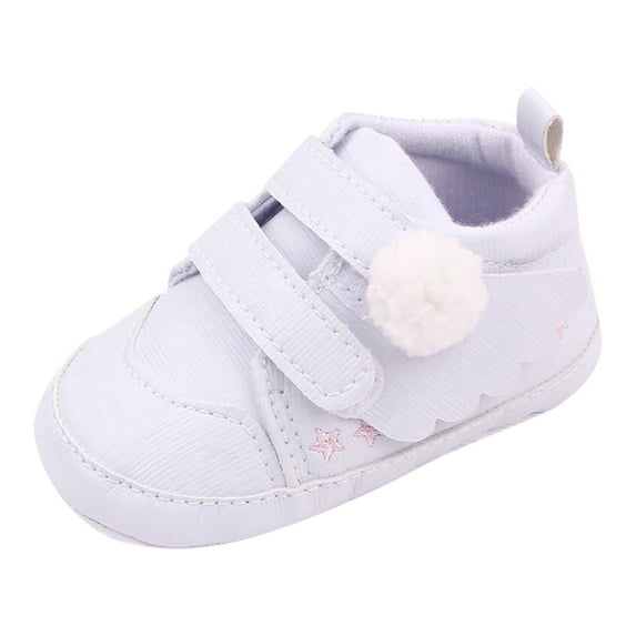 Quealent Baby Girls Boys Booties Walking Shoes Soft Soled Shoes for First Walkers 3-18 Months