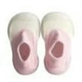 thumbnail image 1 of Quealent Baby Shoes Boys Girls First Walking Shoes Non Slip Soft Sole Sneakers Toddler Babygirl Sock Shoes Pink for Size 19, 1 of 7