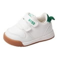 thumbnail image 1 of Quealent Baby Shoes Boys Girls Infant Sneakers Non-Slip Rubber Sole Toddler Crib First Walker Shoes Green for Size 5.5, 1 of 7