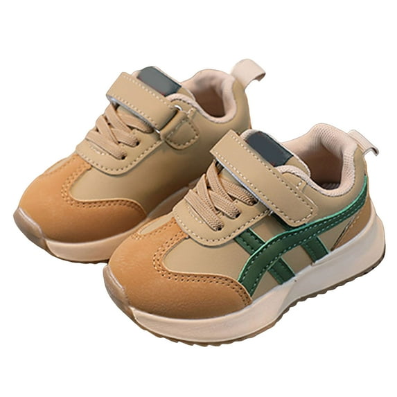 Quealent Baby Shoes Infant Toddler Boys Girls Walking Shoes Mesh Breathable Lightweight Sneakers for First Walkers 9 12 18 21 24 Months Khaki for Size 7