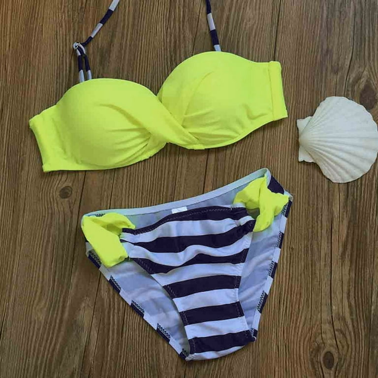 SHEWIN Bikinis for Women 2 Piece Sexy Swimsuits Set Turquoise High