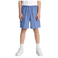 thumbnail image 1 of Quealent Boys Athletic Shorts Lightweight Quick Dry Hiking Cargo Shorts with Zipper Pockets for Outdoor Running Blue for Size 9-10 Years, 1 of 5