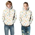 thumbnail image 1 of Quealent Boys Childrenscostume Male Big Kid Toddler Boys Jacket Kids Boy Girl Christmas Hoodies Sweaters 3D Printed Dinosaur Casual Hooded (White, 10-12 Years), 1 of 3