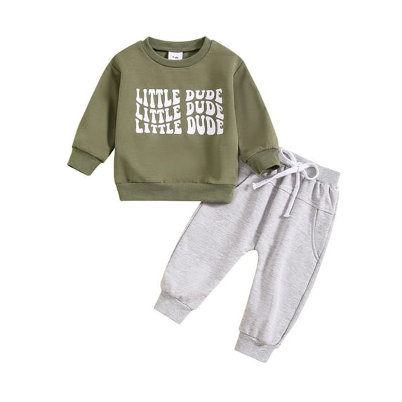 Quealent Boys Girls 2 Pieces Sweat Suit Unisex Winter Baby Boy Clothes Toddler Boy Linen Outfit Baby Boy Fall Winter Clothes Set Button-Down Shirt Tops Cotton Linen Pants 2PCS GN1,12-18 Months