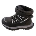 thumbnail image 1 of Quealent Boys Girls Winter Snow Boots Waterproof Anti-slip Warm Lining Shoes (Toddler/Little Kid/Big Kid) Black for Size 13, 1 of 8
