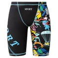 thumbnail image 1 of Quealent Boys' Swim Jammers Competitive Swim Team Suit Youth Kids Athletic Swimming Shorts UPF 50+ (Multicolour, 9-10 Years), 1 of 7