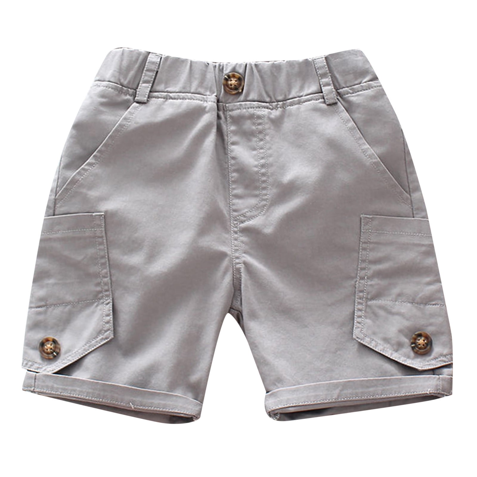 Toddler Boy Mallard Shorts-Khaki
