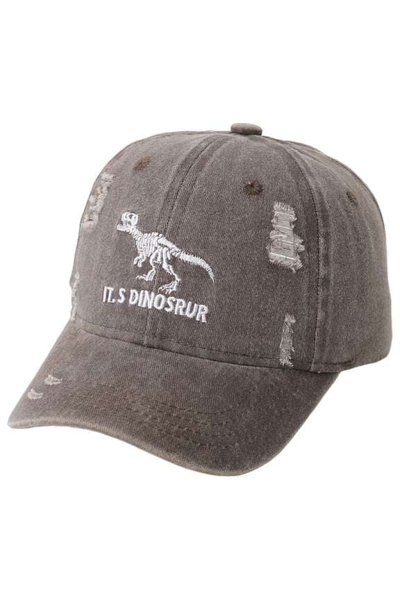 Embroidered Baseball Caps for Boys Girls Coffee for Size 3-8 Years