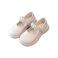 thumbnail image 1 of Quealent Girl Shoes 2024 Summer Soft Baby Sandals Toddler for Girls Boys Girl Half Closed Toe Dress Cute Kids Summer Shoes Beige,13.5, 1 of 5
