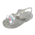 thumbnail image 1 of Quealent Girl jelly sandals, closed toe princess summer dress shoes, beach flat sandals, birthday party dance casual flat shoes Clear for Size 12, 1 of 8