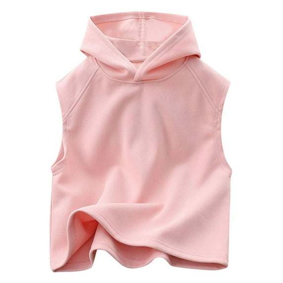 Quealent Girls Tank Tops Clothes for Teen Girls Baby Girls Undershirts Summer Sleeveless Vest T-Shirts Tank Tops Pink,3-4 Years