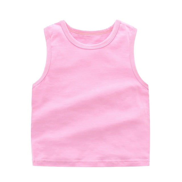 Quealent Girls Tank Tops Girl Toddler Clothes Tee Sleeveless TShirt
