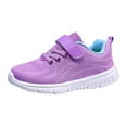 thumbnail image 1 of Quealent Kids Shoes, Boys Girls Sneakers Lightweight Athletic Walking/Running Tennis Shoes(Toddler/Little Kid/Big Kid) Purple for Size 3, 1 of 8