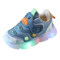 thumbnail image 1 of Quealent Kids Sneakers for Boys Light Up Running Shoes Lightweight Sport Back to School (Toddler/Little Kid/Big Kid) B,6, 1 of 5