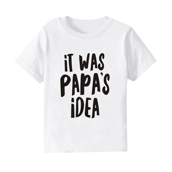 Quealent Kids Tops for Girls 2024 Clothes for Teen Girls Toddler Kids T-Shirt Tops Girls Clothes Summer WH1,2-4 Years