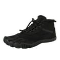 Quealent Men Cowboy Boots Running Shoes for Men Footwear Winter