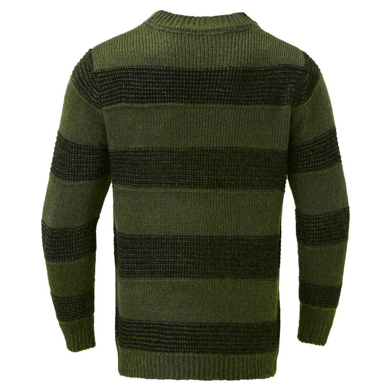 Quealent Men s Lightweight Sweaters Pullover Mens Fall Sweater Mens Pullover Sweater Winter Ribbed Knitted Color Block Comfort Stylish Twisted Long Sleeve Sweaters Walmart