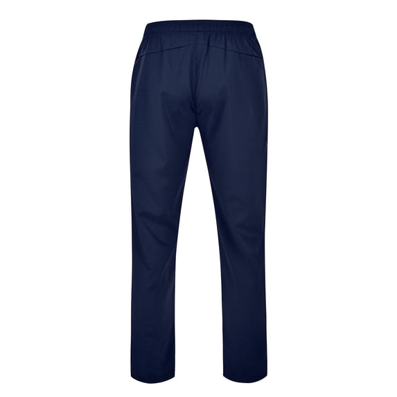 Quealent Men's Summer Pants for Work Men's Relaxed Fit Comfort Pants Casual Workout Pants (Dark Blue,3XL)