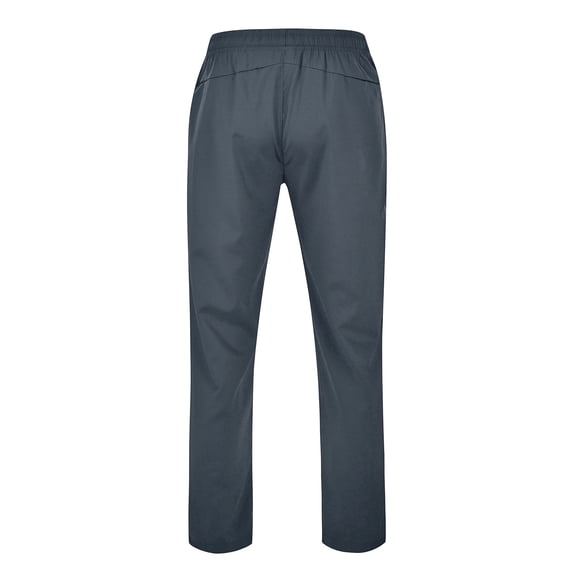 Quealent Mens Work Pants Summer Men's Relaxed Fit Signature Stretch Pants Pleated (Dark Gray,XXL)
