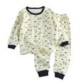 thumbnail image 1 of Quealent Pajama Sets for Toddler Girls Baby Kids Ultra-soft Snug fit Pjs Sleepers Loungewear for Birthday Holiday (Black, 4-5 Years), 1 of 3