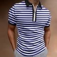 thumbnail image 1 of Quealent Ralph Lauren Polo Shirts For Men Men's Short Sleeve Classic Fit Pique Polo,Blue XXL, 1 of 3