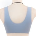thumbnail image 1 of Quealent Sports Bras For Women High Support Women Sports Bra Longline Crop Tank Top Padded Workout Running Yoga,Blue 3XL, 1 of 3